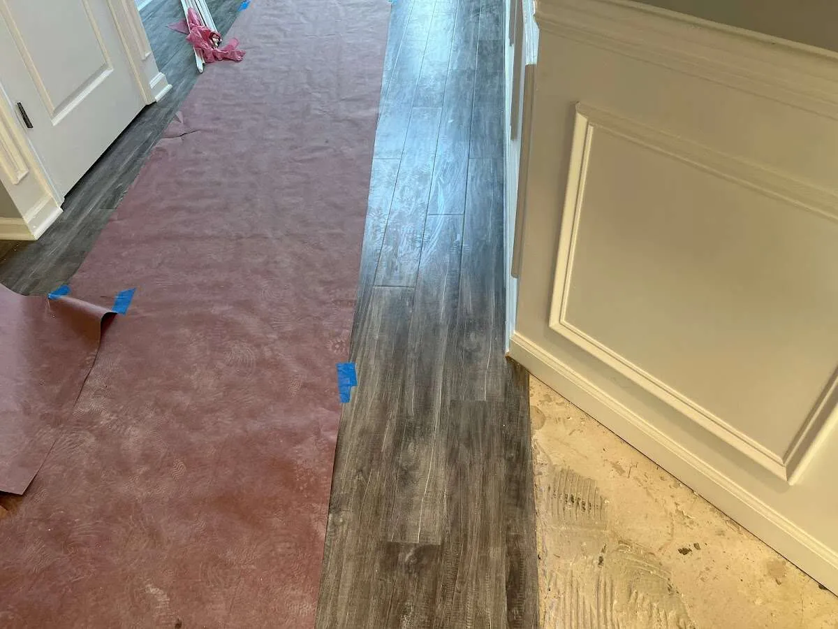 Completed marble shower restoration in Lloyd